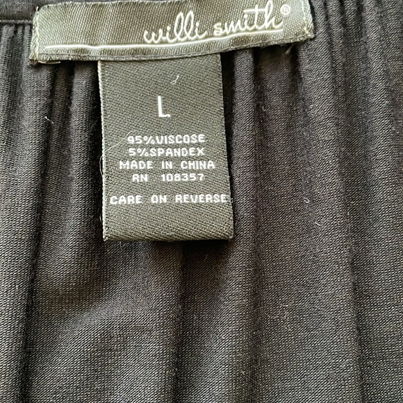 Cato Size Large NWT Black Beaded  Butterfly Tank Top
. - Picture 6 of 12